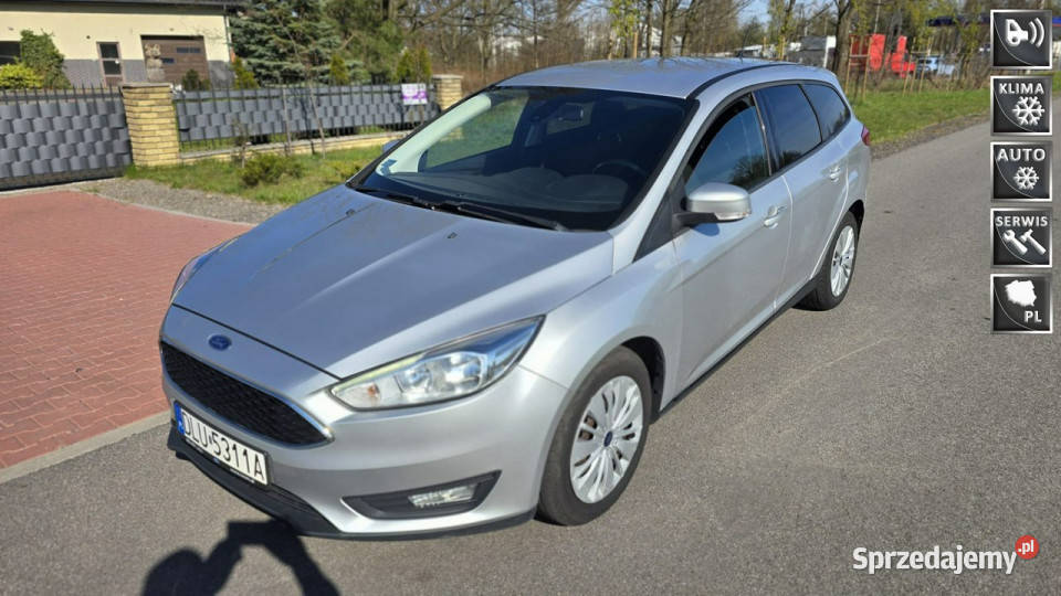 Ford Focus 15 T Benzyna Salon Grzane Fotele Mk3 wspomaganie kierownicy Focus