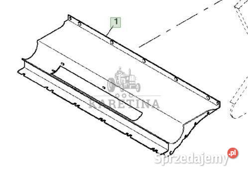 John Deere 9780CTS 9780HM 9780 CTS Osłona Jastrzębniki
