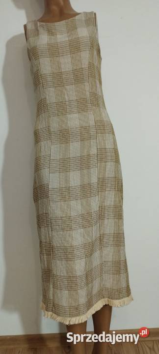 RESERVED SUKIENKA W KRATĘ MULTICOLOR Rozmiar 38(M) Spódnice i sukienki lubelskie Zamość