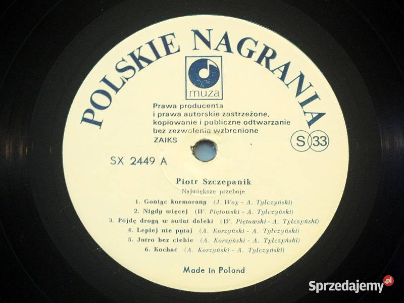 Płyta winylowa PIOTR SZCZEPANIK NAJWIĘKSZE Płyty i kasety Olsztyn
