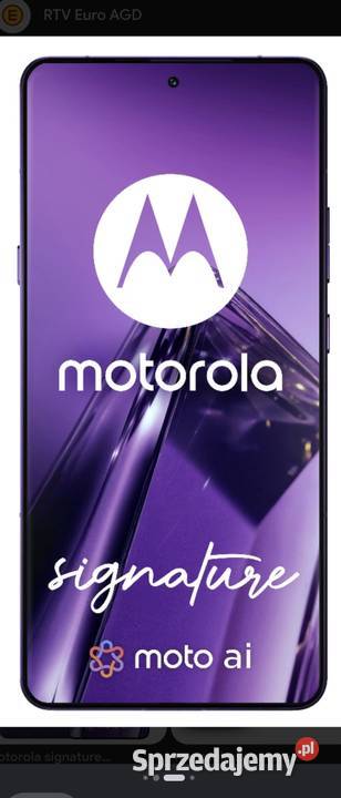 motorola signature swarovski 5g 16512gb moto Gdynia
