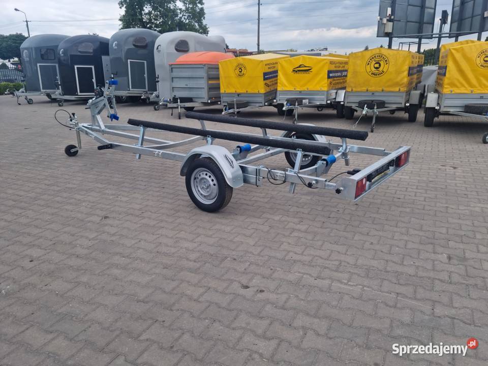 Przyczepa podłodziowa lekka pod ponton łódkę Lesznowola
