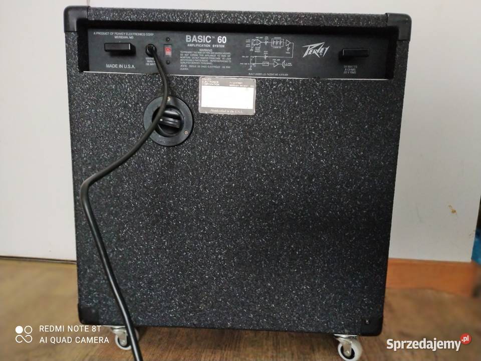 Combo basowe Peavey BASIC 60 made in USA lubelskie Krasnystaw