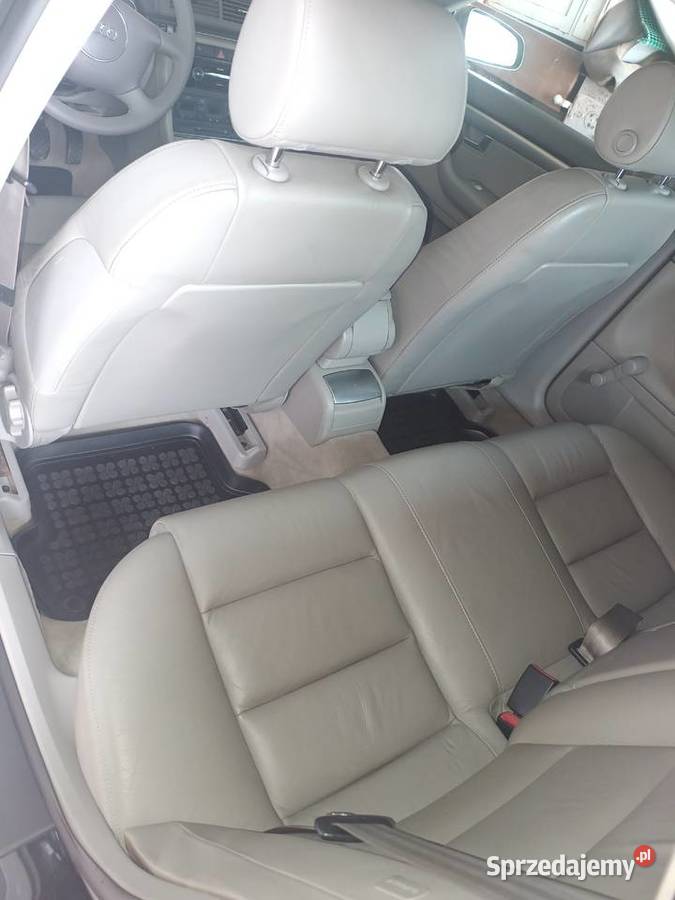 Audi A4 B6 18T QUATTRO SEDAN SKÓRY SOLARDACH skórzana tapicerka Mszadla Stara