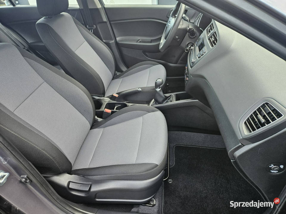Hyundai i20 12 75 benzyna NOWY bezwypadek grafitowy Gdynia