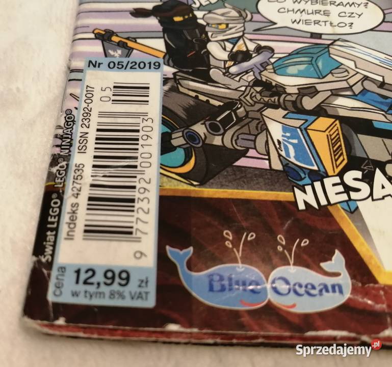 Lego Ninjago 052019 Książeczki dzieci czasopism Rok wydania 2019 Czeladź