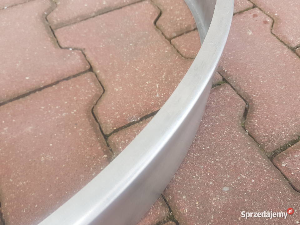 Klosz do lampy 70 aluminium surowy RING mazowieckie Warszawa