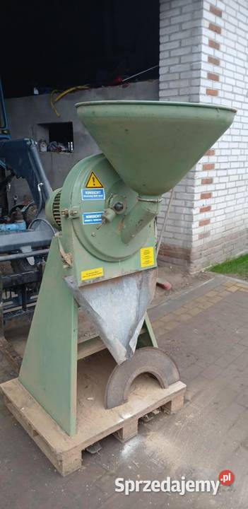 Śrutownik do zboża niemiecki bijakowy nie Bąk Glinnik