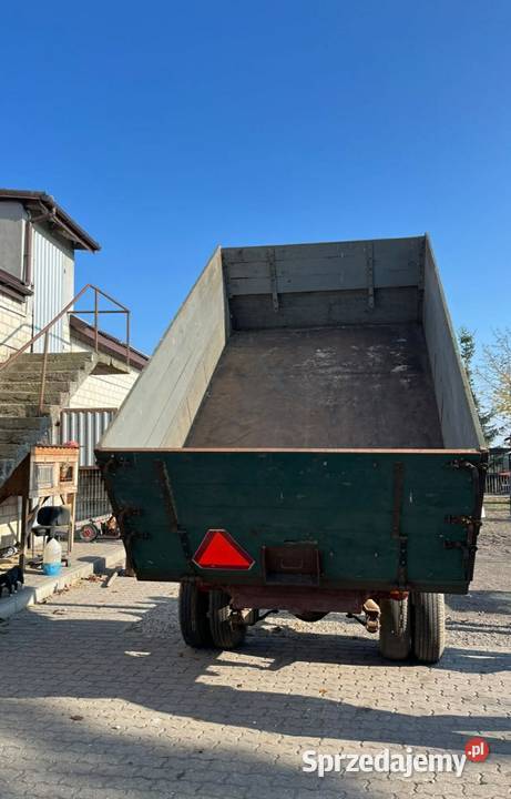 Przyczepa wywrotka jedno osiowa kujawsko-pomorskie Radziejów