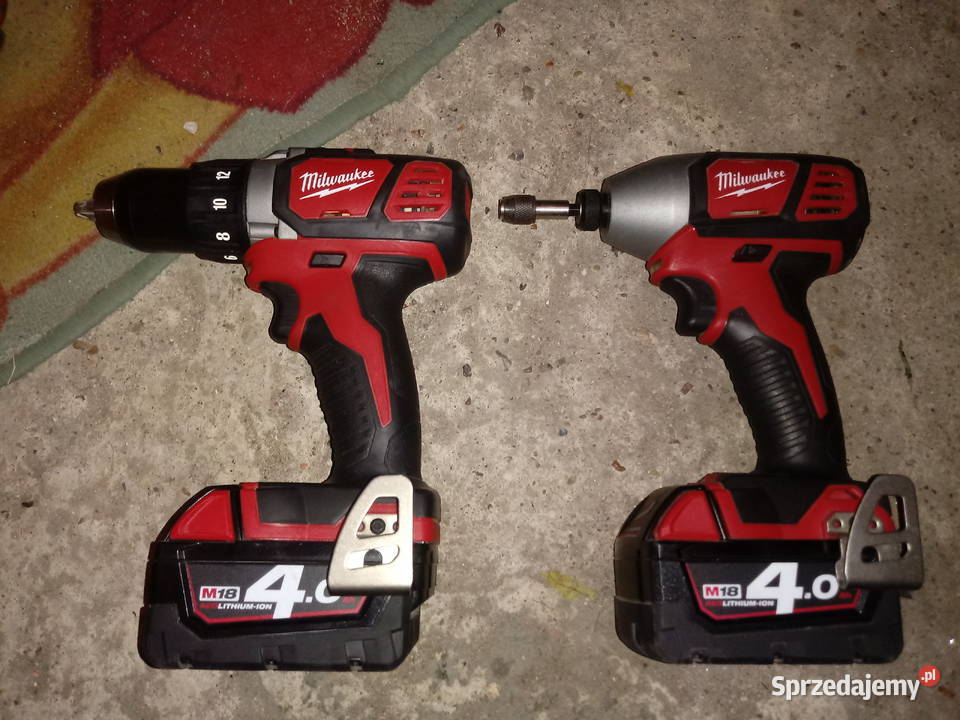 Milwaukee zestaw wkretarek Akumulatorowe podlaskie Białystok