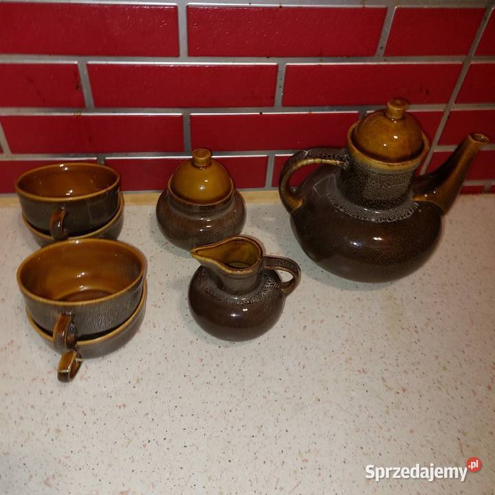 Porcelit Mirostowice Nefryt prl Wrocław