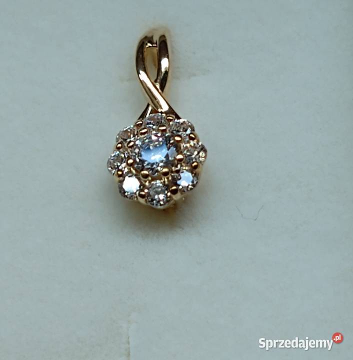 Złote kolczyki Apart nowe Łódź