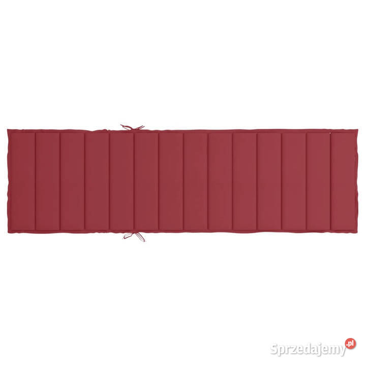 Poduszka na leżak winna czerwień 200x50x3 sprzedam
