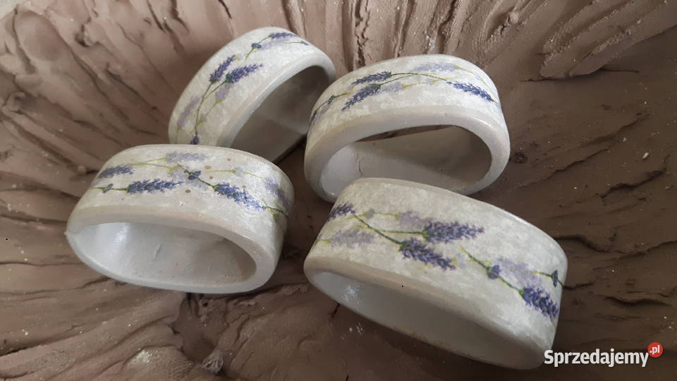 Pierścienie ceramiczne ręcznie wykonane Ceramika i szkło mazowieckie Otwock sprzedam