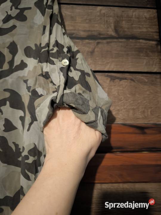 Tunika koszula zwiewna moro Borkowo