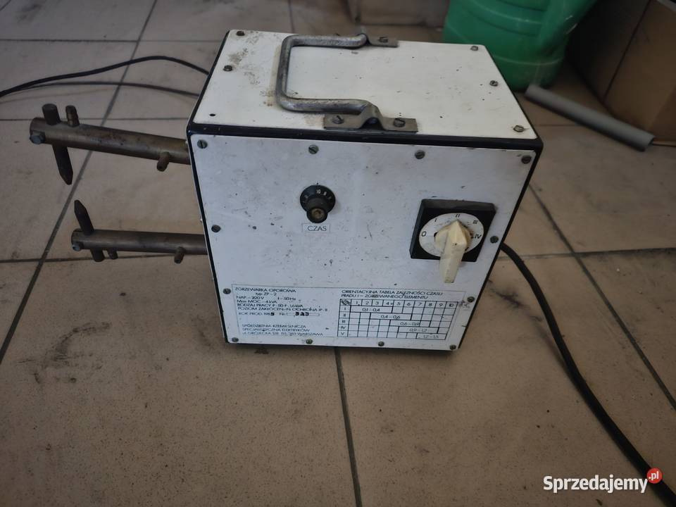 Zgrzewarka oporowa punktowa do blachy Produkcja Zgierz