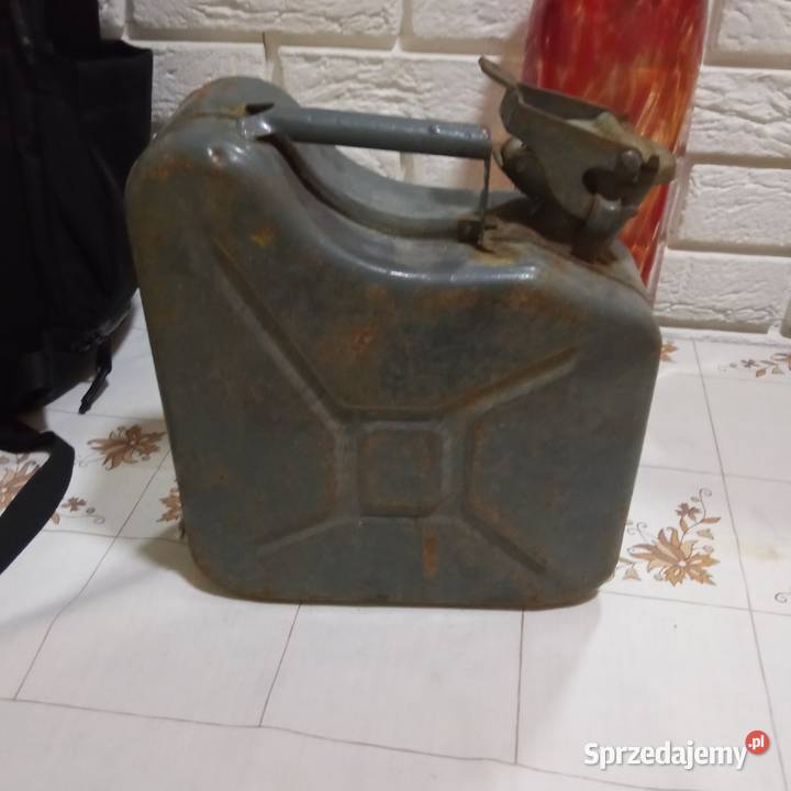 Kanister karnister 5 l metalowy idealny do zachodniopomorskie Szczecin sprzedam
