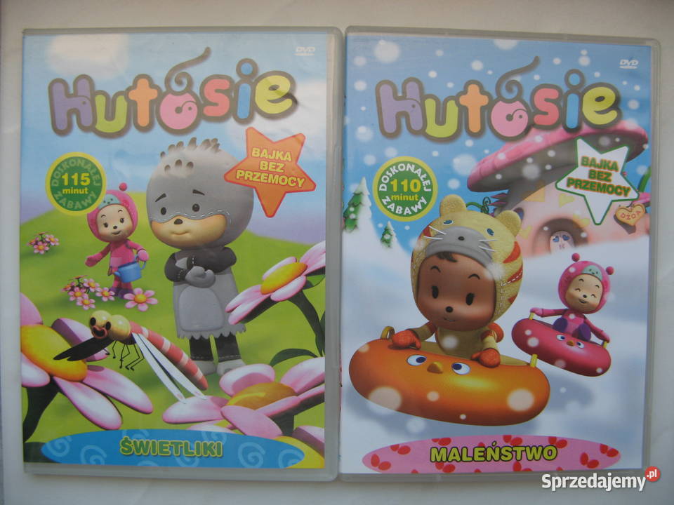 DVD Hutosie Figlarne chmurki Maleństwo Świetliki animowany Poznań