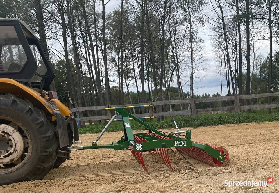 Równiarka do podłoża równIarka toru brona do podlaskie sprzedam