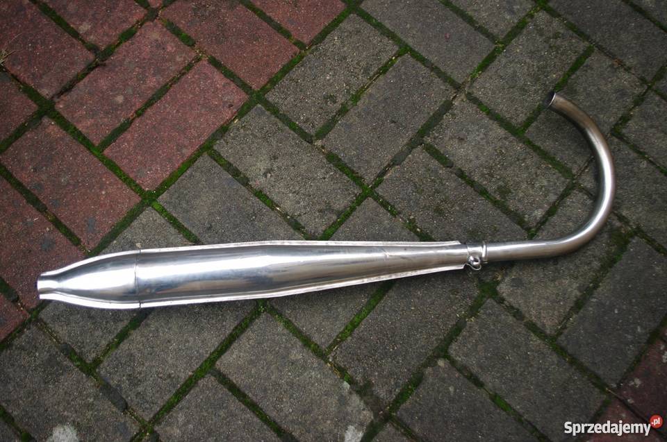 Romet Komar 2 2330 Wydech Tłumik dwuczęściowy Części motocyklowe