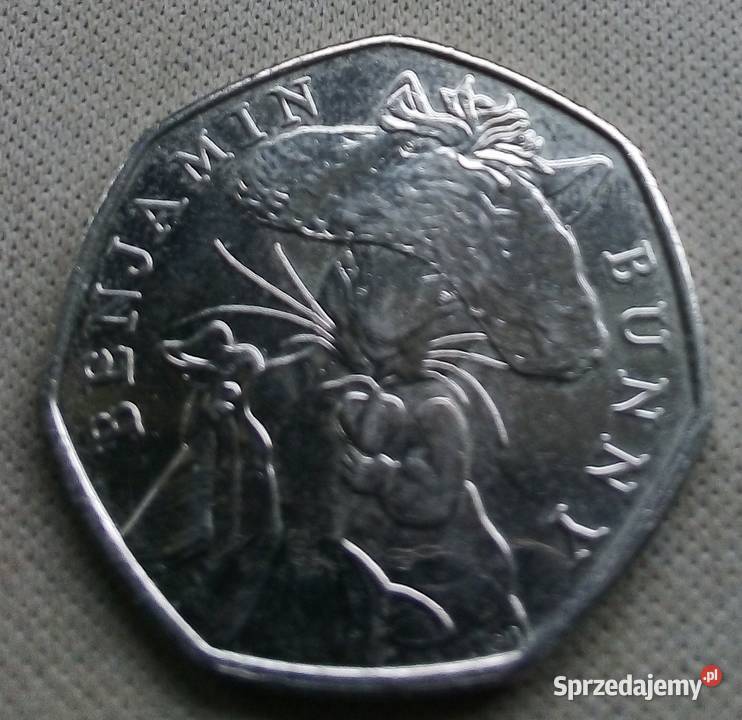 WIELKA BRYTANIA50 PENCE2017 r Legionowo