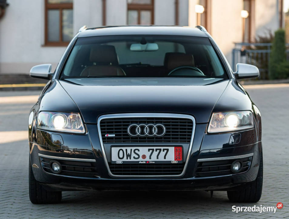 Audi A6 SLine 24i V6 177 Skóra Navi BiXenon czujnik zmierzchu mazowieckie Zwoleń