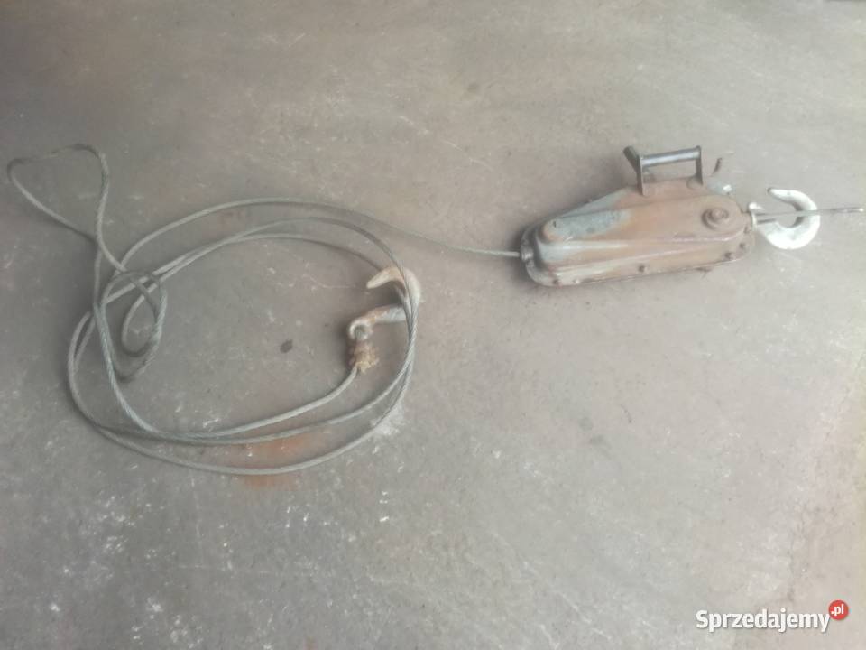 Przyciągarka linowa linociąg kifor mazowieckie