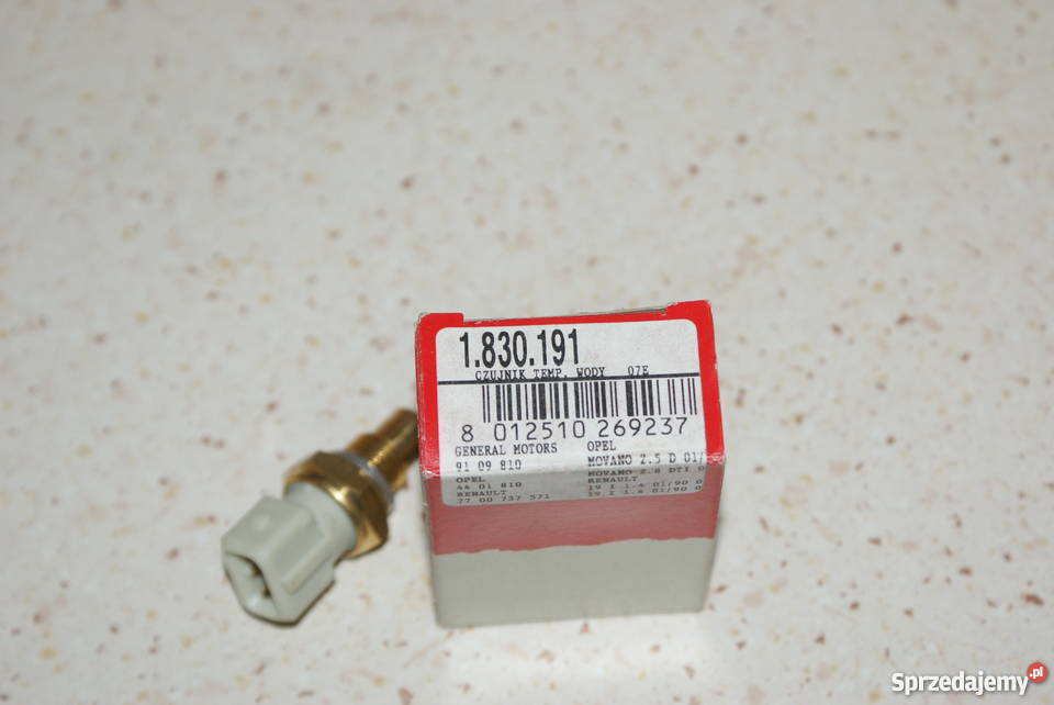 Czujnik temp płynu EPS 1 830 191 liczba pinów 2 układ elektryczny silnika Białobrzegi sprzedam