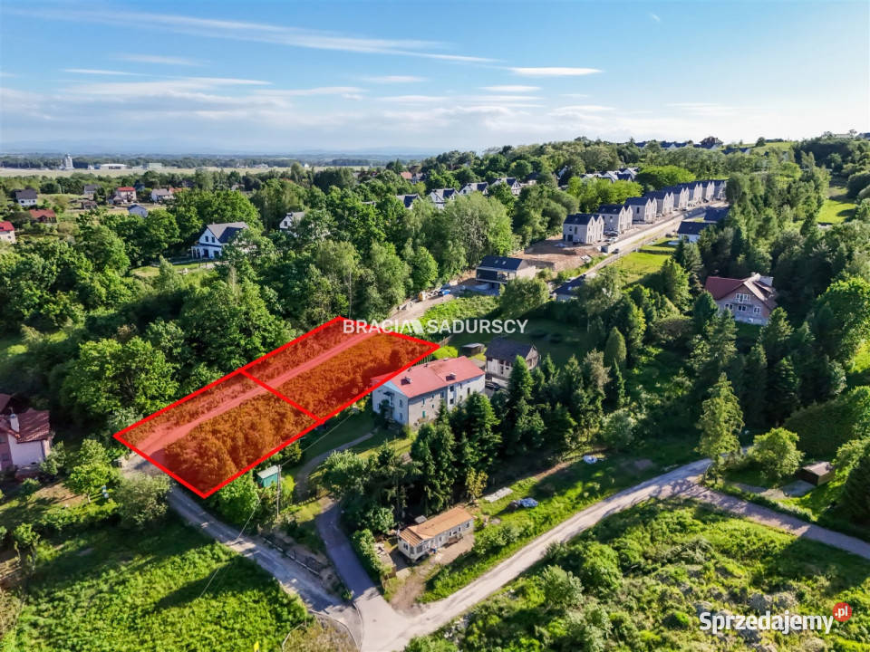 Sprzedaż działki 1464m2 Balice Pod Lasem