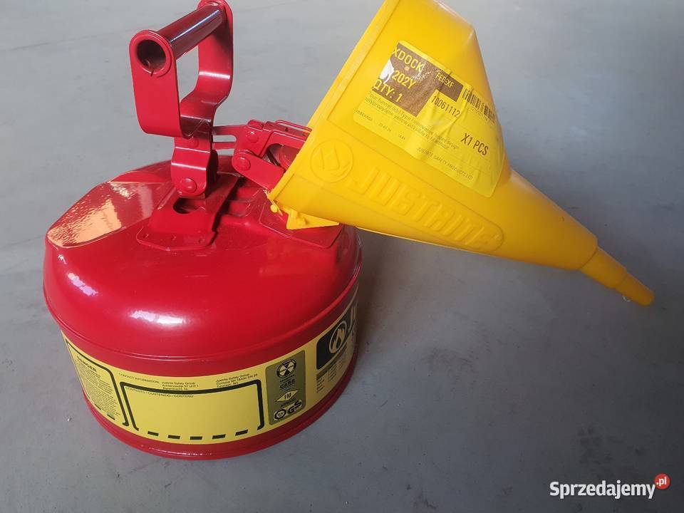 Pojemnik zabezpieczający Justrite stalowy na Chojnów sprzedam