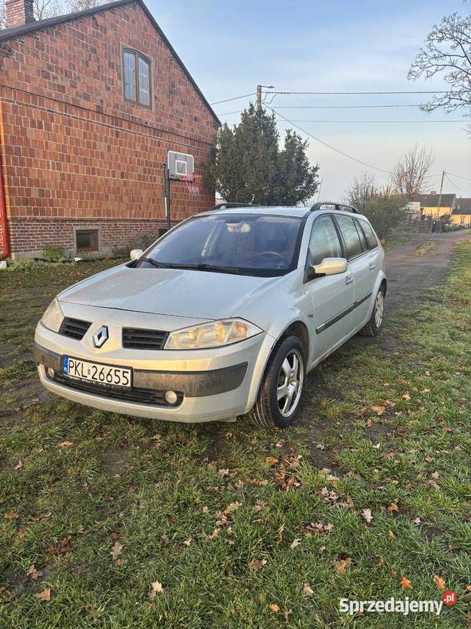 Renault megane kombi 2004 GAZ 169000 przebig Kłodawa sprzedam