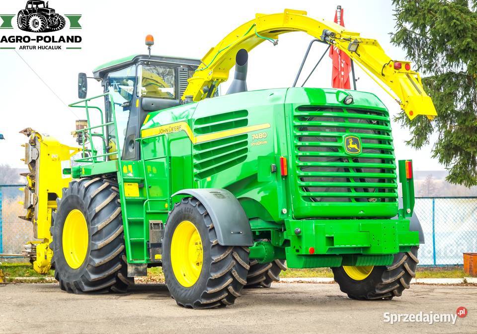 JOHN DEERE 7480 ProDrive 4x4 2014 Kemper 360 Samojezdne Kudowa-Zdrój sprzedam