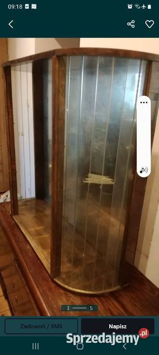 Nadstawka góra kredensu witryny prl Gdańsk