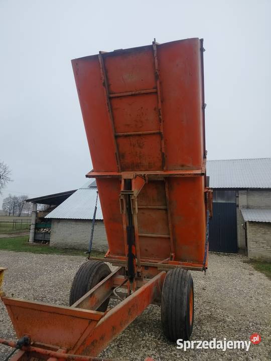 Przyczepa skorupa 8 ton Rolnictwo Liwki Szlacheckie