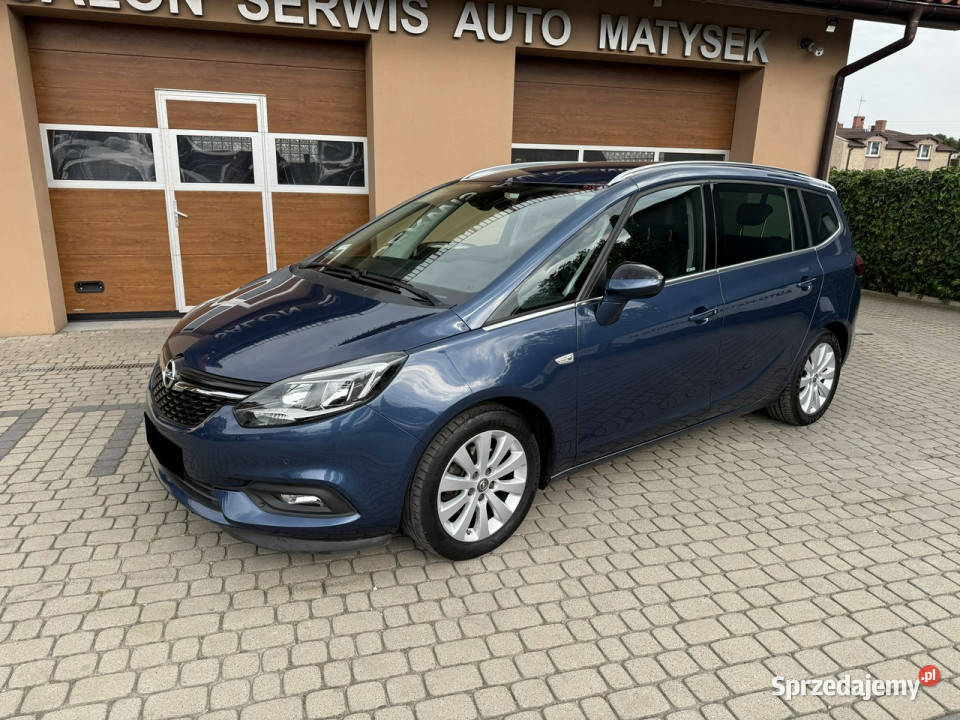 Opel Zafira 14 140 Automat Klima Navi Kamera czujnik deszczu Orzech