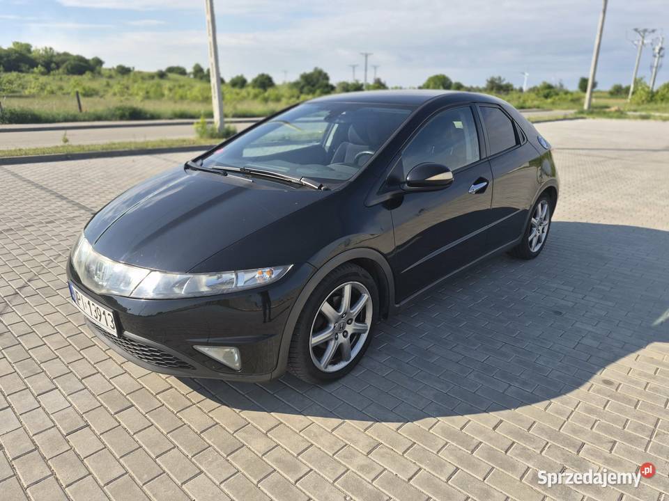 HONDA CIVIC UFO ładna długie opłaty 2007r manualna Grajewo