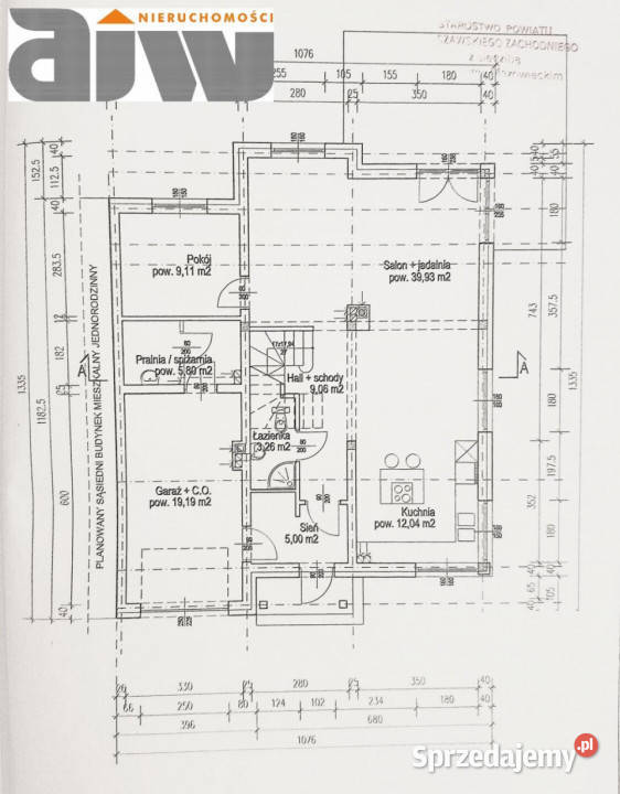 Sprzedaż domu wolnostojącego 170 metrów Truskaw