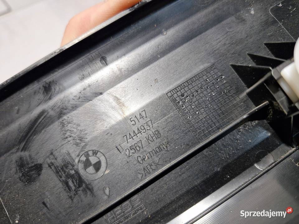 BMW F40 LISTWA PROGOWA TYLNIA ORYGINAŁ 7444937