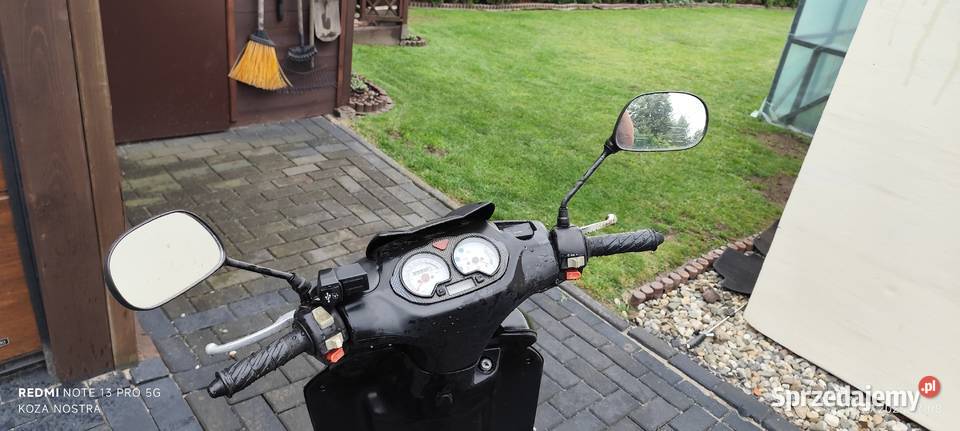 Skuter TIANMA GFM50QT2 49 2008 z OC i przeglądem Motocykle, skutery, quady Tarnowskie Góry