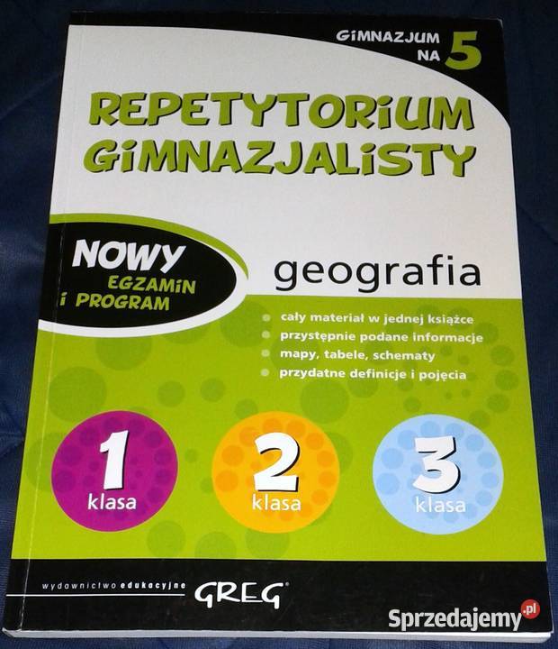 Repetytorium gimnazjalisty Geografia Maria Figa