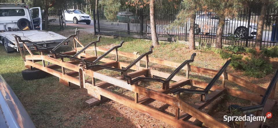 stalowe łoże podstawa pod łódkę mazowieckie Serock