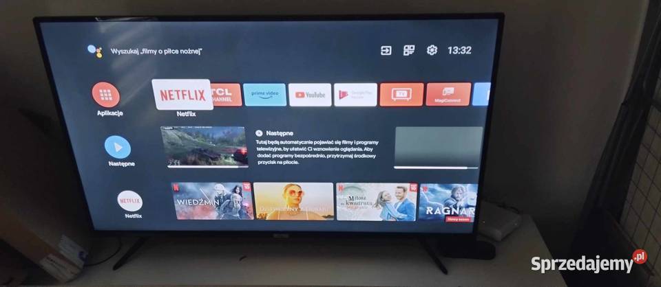 Telewizor TCL 50P615 Gwarancja Tychy