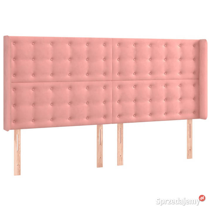Zagłówek do łóżka z LED różowy 203x16x118128 Warszawa
