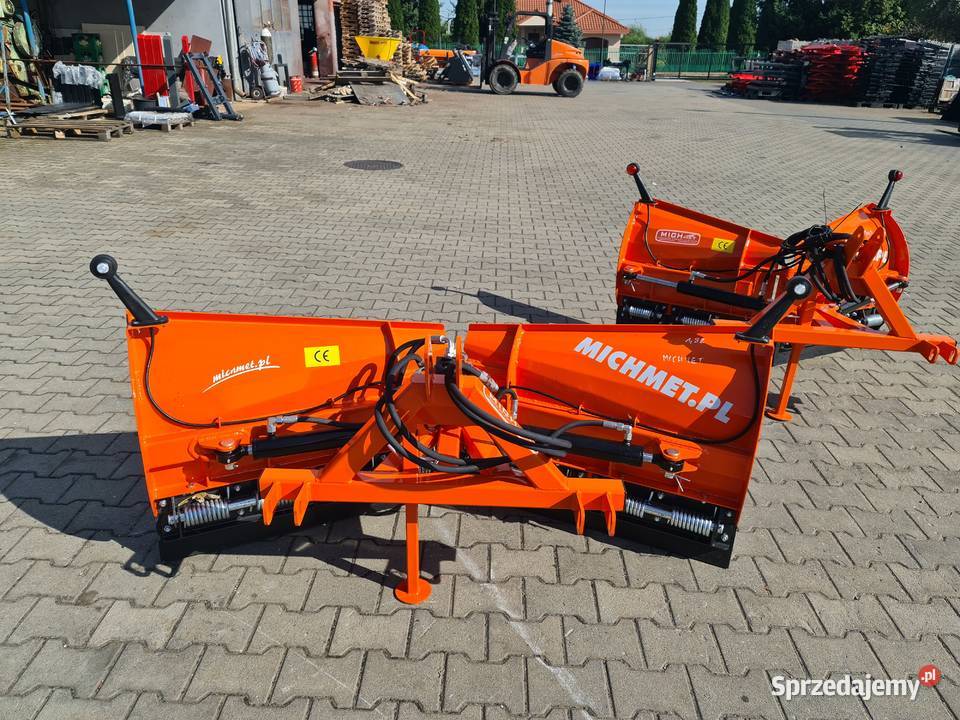 Pług do śniegu śnieżny sterowany hydraulicznie sprzedam