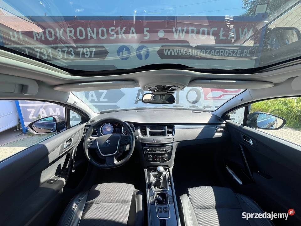 Peugeot 508sw 16 Benzyna 2011 Panorama Skory