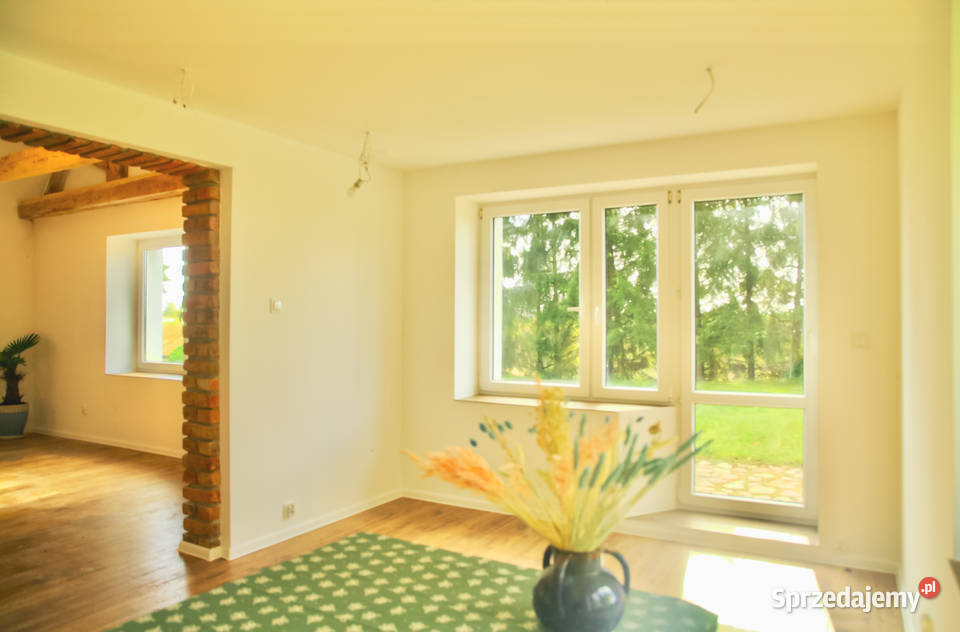 siedlisko dom na wsi lesie cisza 3000 m2 Stryjkowo