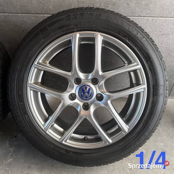 17 VW Troc Passat felgi koła komplet 5x112 ET45