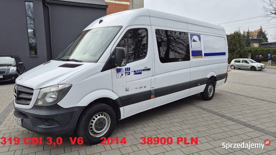 MERCEDES SPRINTER 316 CDI 12 hak 3500 nieuszkodzony Mercedes-Benz śląskie