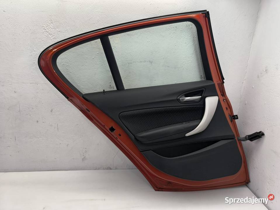 DRZWI LEWY TYŁ BMW F20 B44 VALENCIA ORANGE