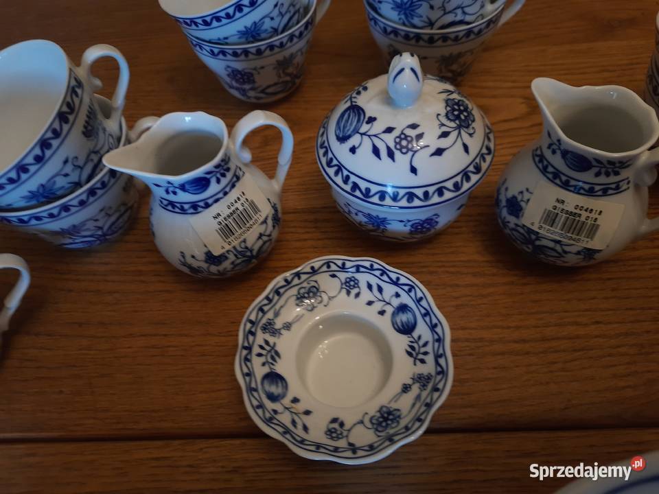 Porcelana marki Triptis Porzellan serwis Porcelana i szkło Morąg sprzedam